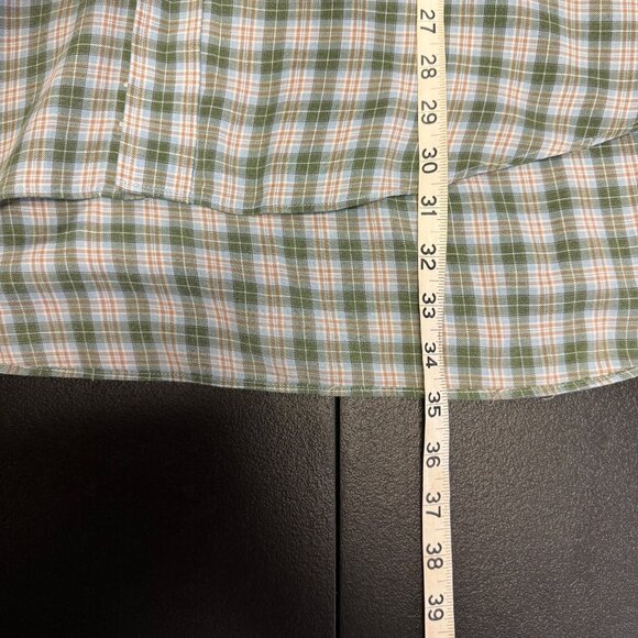 Vineyard Vines Mens XXL Whale Shirt Plaid Cotton Button Front Long Sleeve Preppy - Picture 4 of 9